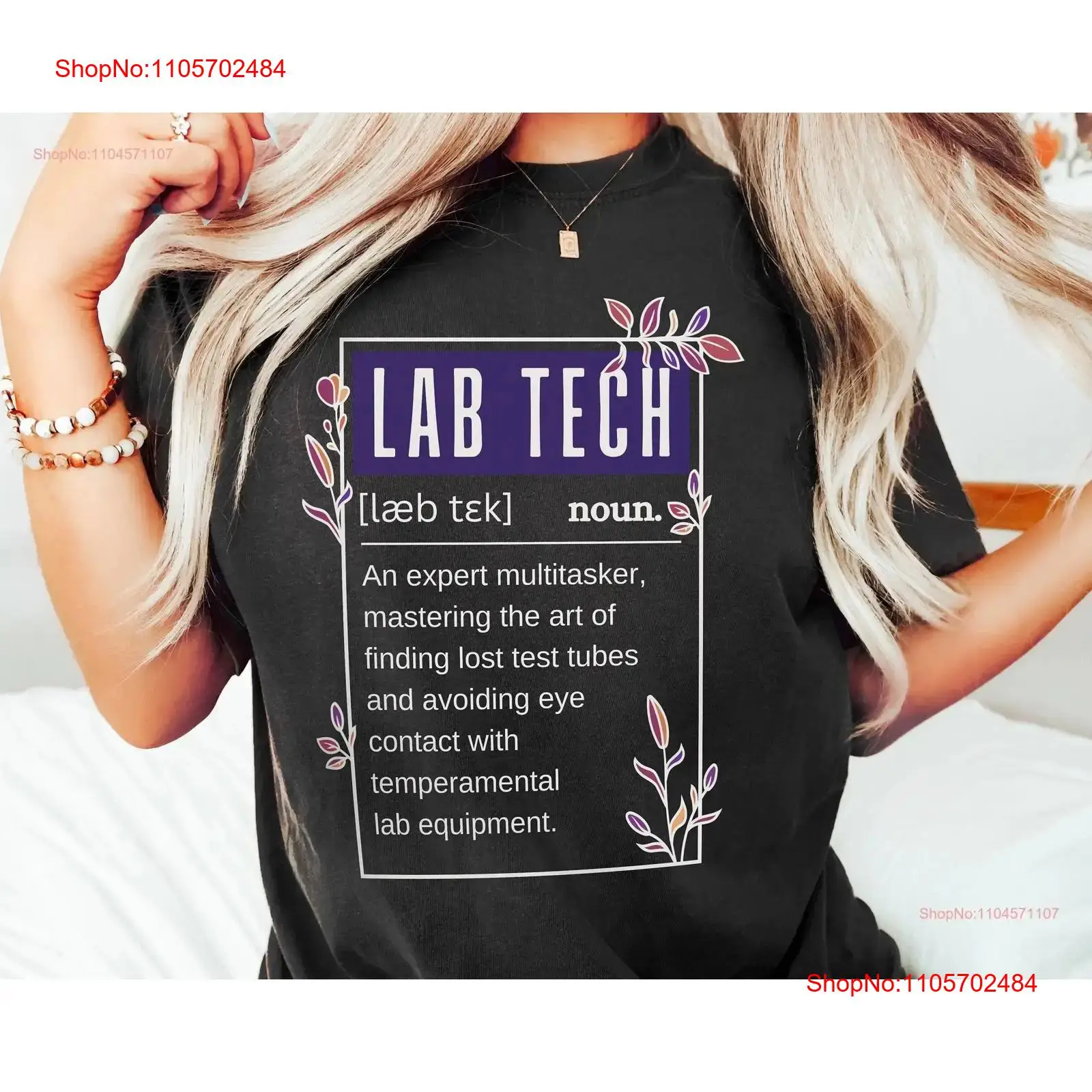 Medical Lab Design - 面白いラボ技術者Tシャツ、ラボ技術者MLTライフメディカルサイエンス、科学者、ヴィンテージウォッシュドデザイナーズウェア、通気性あり