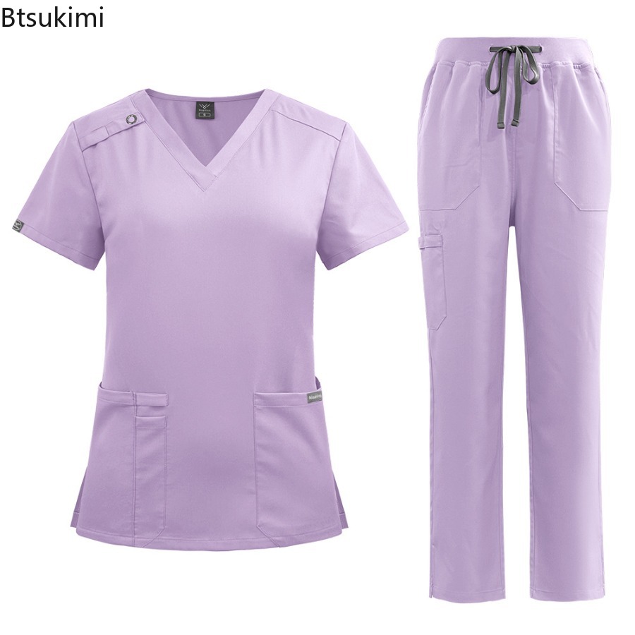高品質デザインの医療スクラブセット、病院医師ユニセックスユニ - Medical Lab Design のレビューと価格