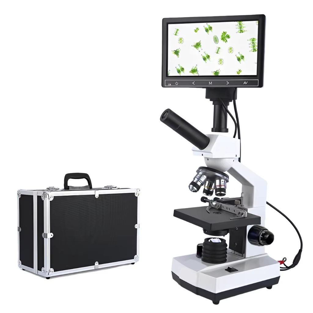 トップセラーHDスクリーンデジタル顕微鏡双眼生物顕微鏡400 - Medical Laboratory のレビューと価格